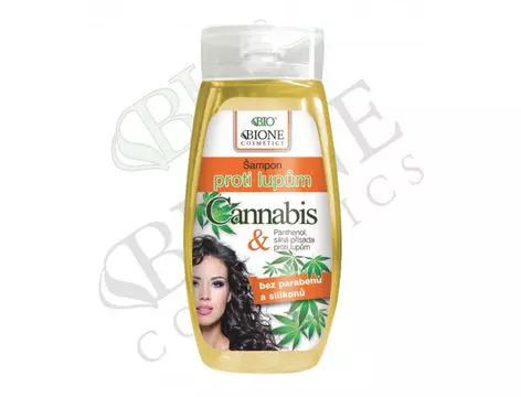 Produkt Bione Cosmeticts Šampón proti lupinám Cannabis