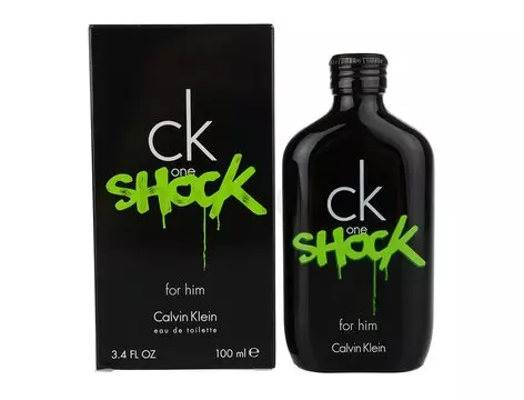 Na obrazku je zobrazený parfum od značky Calvin Klein typu One Shock