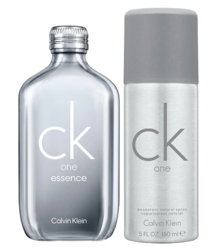 Calvin Klein CK One Essence Darčeková sada, Parfum 100 ml + Dezodorant v spreji 150 ml