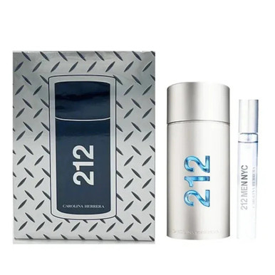 Carolina Herrera 212 Men Darčeková sada, toaletná voda 100ml + toaletná voda 10ml