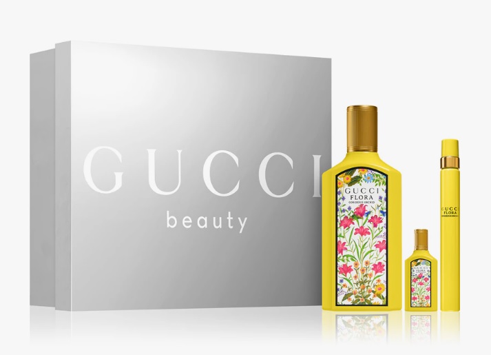 Gucci Flora Gorgeus Orchid Darčeková sada, Parfémovaná voda 100 ml + Parfémovaná voda 10 ml + Parfémovaná voda 5 ml