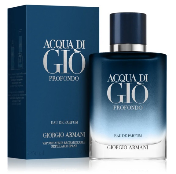 Giorgio Armani Acqua di Gio Profondo Refillable Parfémovaná voda 50ml, pánske