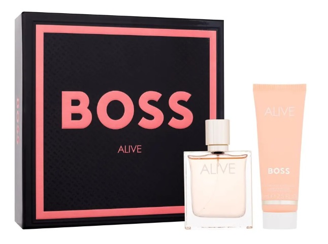 Hugo Boss Alive Darčeková sada, parfémovaná voda 50ml + telové mlieko 75ml