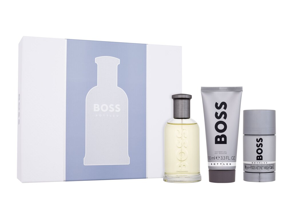 Hugo Boss No.6 Bottled Darčeková sada, toaletná voda 100ml + deostick 75ml + sprchový gel 100ml