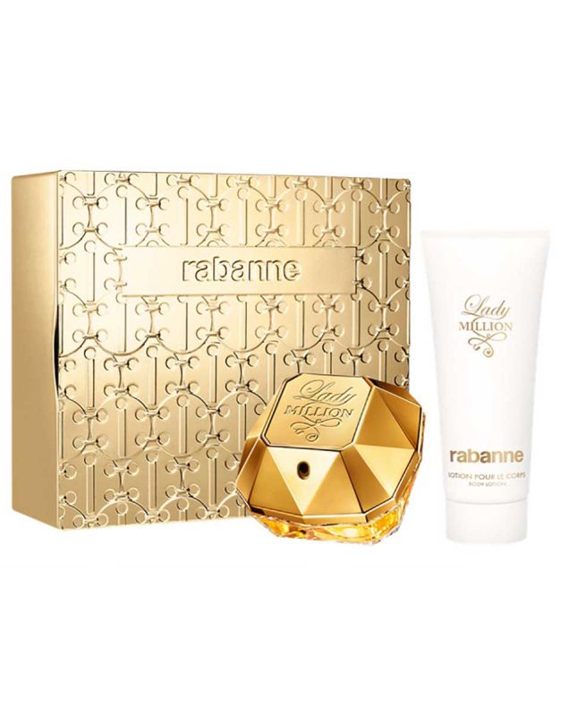 Paco Rabanne Lady Million Darčeková sada, parfémovaná voda 80ml + telové mlieko 100ml