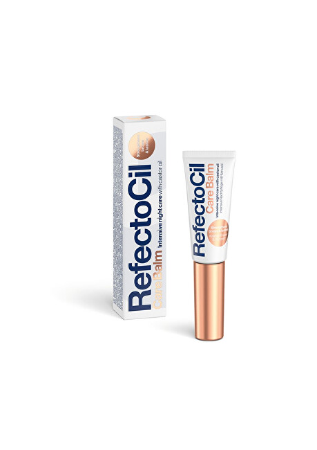 Refectocil Intenzívna nočná starostlivosť na riasy a obočie s ricínovým olejom ( Care Balm) 9 ml