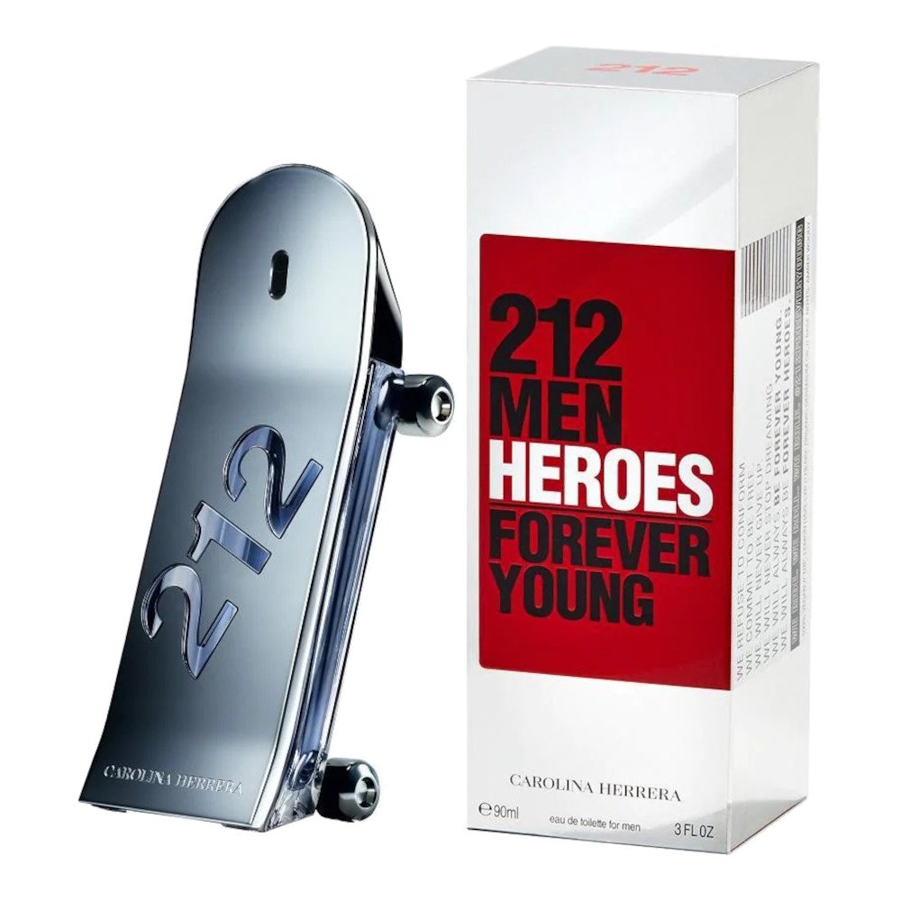 Carolina Herrera 212 Heroes Men Toaletná voda 90ml, pánske