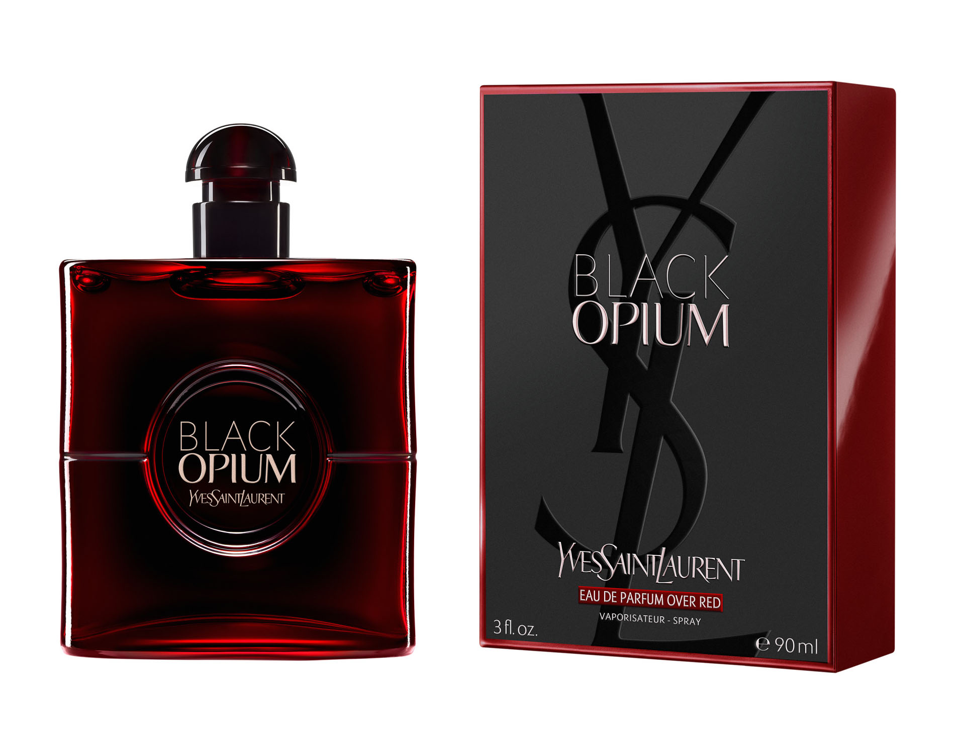 Yves Saint Laurent Black Opium Over Red Parfémovaná voda 90ml, dámske