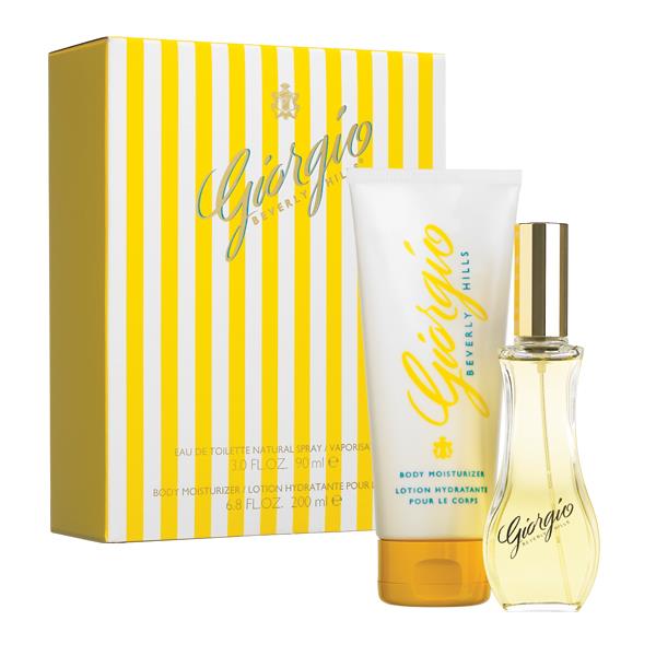 Giorgio Beverly Hills Giorgio Yellow Ajándékszett, Eau de Toilette 90ml + Body Milk 200ml