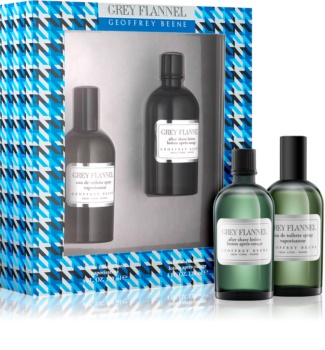 Geoffrey Beene Grey Flannel Darčeková sada, toaletná voda 120ml + voda po holení 120ml