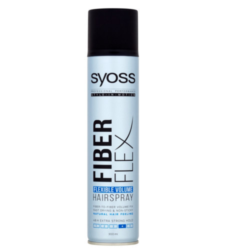 Syoss Lak na vlasy Fiber Flex 4 (Flexible Volume Hair spray) 300 ml